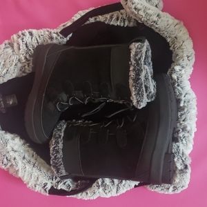 Girls boots and vest